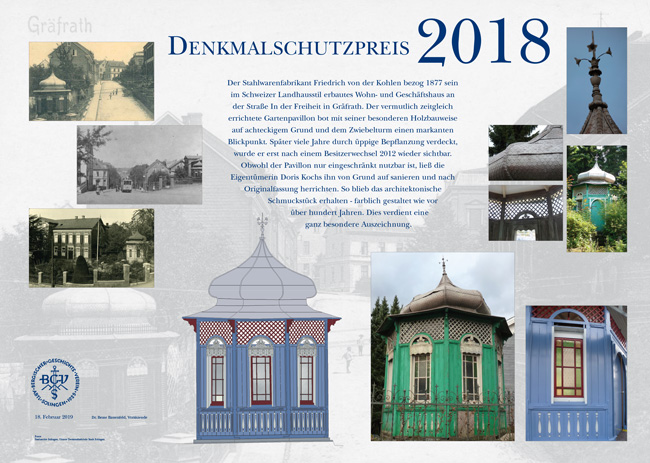 Denkmalschutzpreis 2018